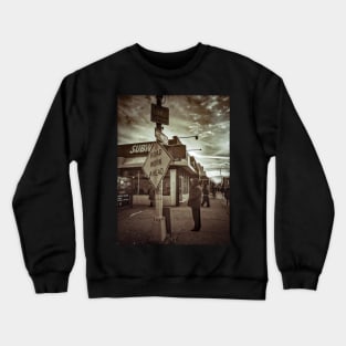 Road Work Ahead, Brooklyn Crewneck Sweatshirt